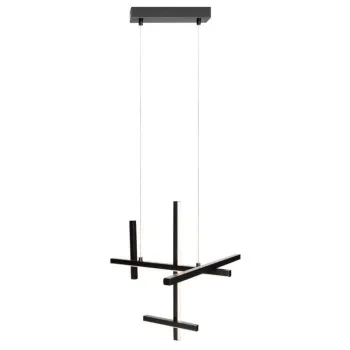 Maxlight Soho fekete LED függesztett lámpa (MAX-P0546) LED 1 izzós IP20