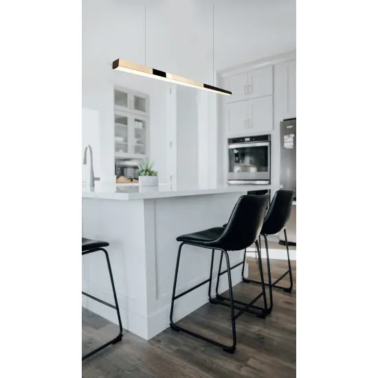 Maxlight Trio arany LED függesztett lámpa (MAX-P0425D) LED 1 izzós IP20