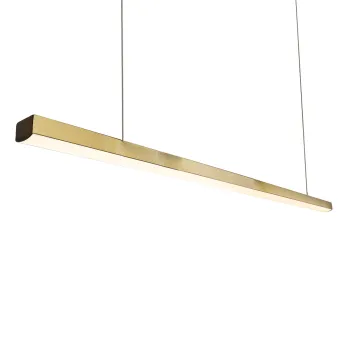 Maxlight Trio 1 csiszolt arany LED függesztett lámpa (MAX-P0475D) LED 1 izzós IP20