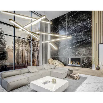 Maxlight Trio 3 fekete LED függesztett lámpa (MAX-P0311D) LED 3 izzós IP20