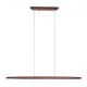 Maxlight Woody sötétbarna LED függesztett lámpa (MAX-P0598) LED 1 izzós IP20