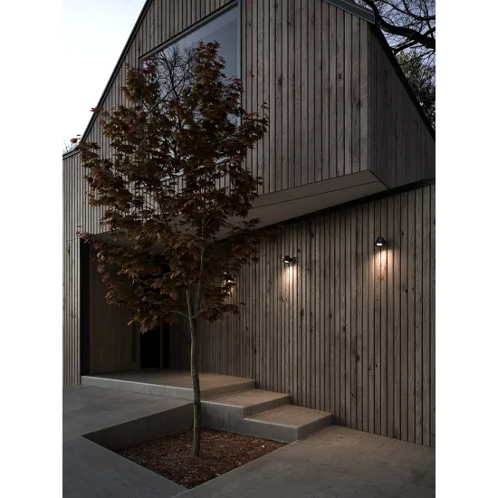 Nordlux Aleria  fekete vízvédett kültéri fali lámpa (NOR-2019131003) GU10 1 izzós IP44