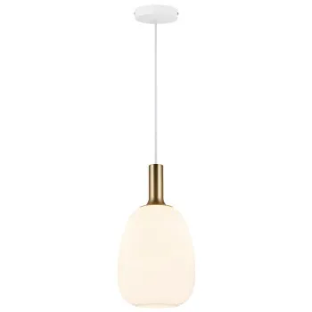 Nordlux Alton fehér függesztett lámpa (NOR-47303001) E27 1 izzós IP20