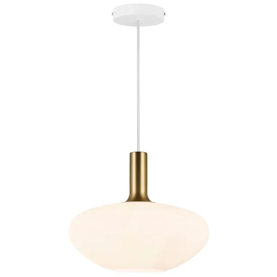 Nordlux Alton fehér függesztett lámpa (NOR-48973001) E27 1 izzós IP20