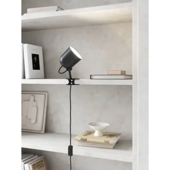 Nordlux Angle  fekete csiptetős lámpa (NOR-2220362003) GU10 1 izzós IP20