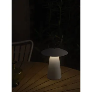 Nordlux Ara To-Go fehér kültéri hordozható LED asztali lámpa (NOR-2318245001) LED 1 izzós IP54