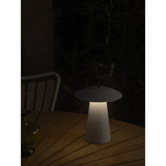 Nordlux Ara To-Go fehér kültéri hordozható LED asztali lámpa (NOR-2318245001) LED 1 izzós IP54