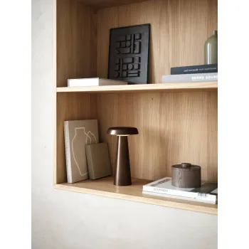 Nordlux Arcello barna LED kültéri hordozható asztali lámpa (NOR-2220155061) LED 1 izzós IP54