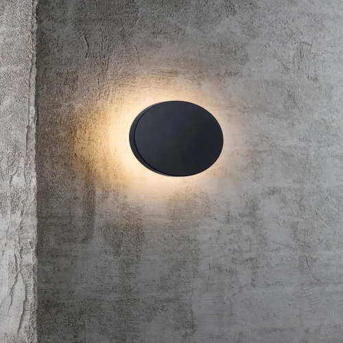Nordlux Artego fekete LED vízvédett kültéri fali lámpa (NOR-46941003) LED 1 izzós IP54