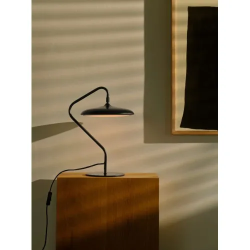 Nordlux Artist  fekete LED asztali lámpa (NOR-2520035003) LED 1 izzós IP20