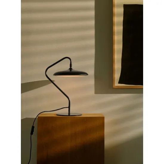 Nordlux Artist  fekete LED asztali lámpa (NOR-2520035003) LED 1 izzós IP20