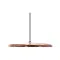 Nordlux Artist  barna LED függesztett lámpa (NOR-83093030) LED 1 izzós IP20