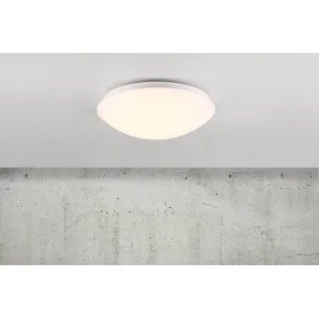 Nordlux Ask fehér vízvédett LED mennyezeti lámpa (NOR-45356001) LED 1 izzós IP44