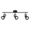 Nordlux Aslak 3-Spot  fekete mennyezeti spotlámpa (NOR-45740103) GU10 3 izzós IP20