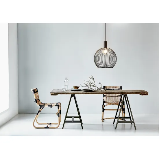 Nordlux Aver fekete függesztett lámpa (NOR-84263003) E27 1 izzós IP20