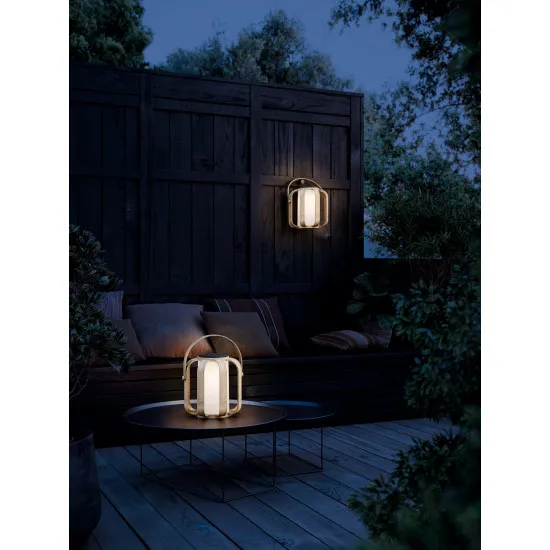 Nordlux Bob Solar  barna kültéri hordozható LED asztali lámpa (NOR-2118085062) LED 1 izzós IP44