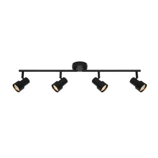Nordlux Boston 4-rail  fekete mennyezeti lámpa (NOR-2512380103) GU10 1 izzós IP20