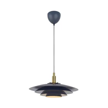 Nordlux Bretagne szürke függesztett lámpa (NOR-39489910) G9 1 izzós IP20