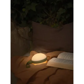 Nordlux Bring To-Go zöld-fehér kültéri hordozható LED asztali lámpa (NOR-2218013023) LED 1 izzós IP54