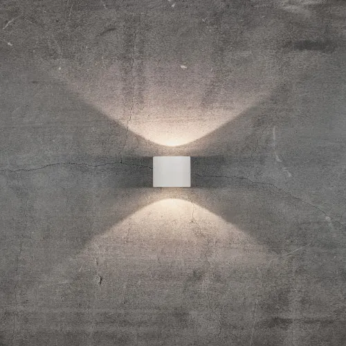 Nordlux Canto 2  fehér LED vízvédett kültéri fali lámpa (NOR-49701001) LED 1 izzós IP44