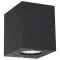 Nordlux Canto Kubi 2  fekete LED vízvédett kültéri fali lámpa (NOR-49711203) LED 1 izzós IP44
