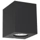 Nordlux Canto Kubi 2  fekete LED vízvédett kültéri fali lámpa (NOR-49711203) LED 1 izzós IP44