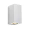 Nordlux Canto Maxi Kubi 2  fehér vízvédett kültéri fali lámpa (NOR-49731001) GU10 2 izzós IP44