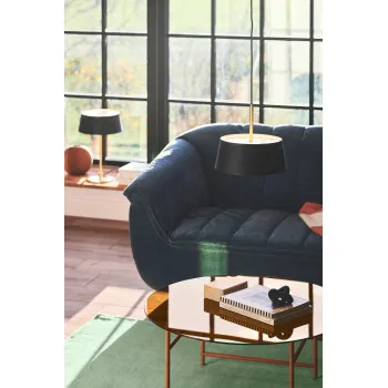 Nordlux Clasi fekete függesztett lámpa (NOR-2312603003) E14 3 izzós IP20