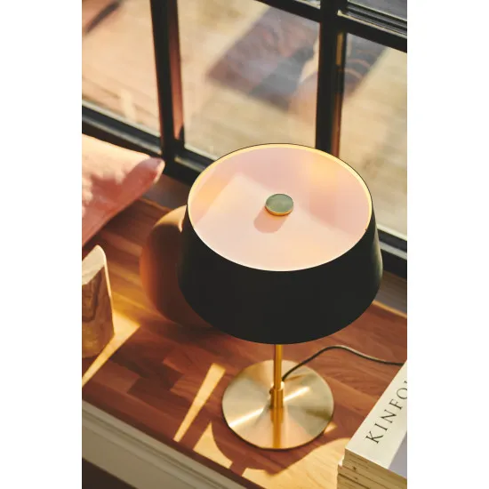 Nordlux Clasi fekete asztali lámpa (NOR-2312645003) E14 3 izzós IP20