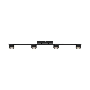 Nordlux Clyde 4-Rail  fekete LED mennyezeti spotlámpa (NOR-2213530103) LED 1 izzós IP20