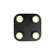 Nordlux Clyde 4-Spot  fekete LED mennyezeti lámpa (NOR-2412256003) LED 1 izzós IP20