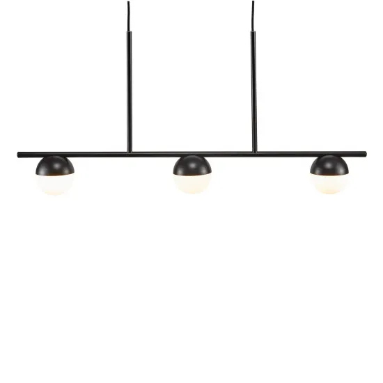 Nordlux Contina 3-Spot  fekete-fehér függesztett lámpa (NOR-2010953003) G9 3 izzós IP20