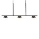 Nordlux Contina 3-Spot  fekete-fehér függesztett lámpa (NOR-2010953003) G9 3 izzós IP20
