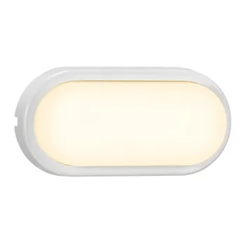 Nordlux Cuba Energy Oval  fehér LED vízvédett kültéri fali lámpa (NOR-2019181001) LED 1 izzós IP54
