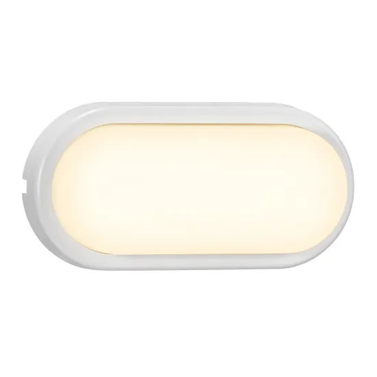 Nordlux Cuba Energy Oval  fehér LED vízvédett kültéri fali lámpa (NOR-2019181001) LED 1 izzós IP54