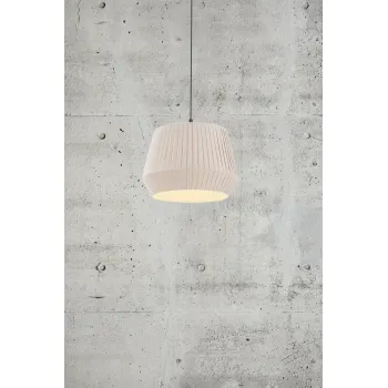 Nordlux Dicte barna-fehér függesztett lámpa (NOR-2112353009) E27 1 izzós IP20