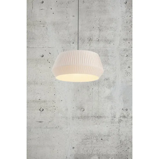 Nordlux Dicte barna-fehér függesztett lámpa (NOR-2112373009) E27 1 izzós IP20