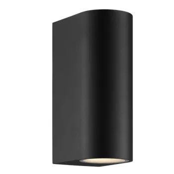 Nordlux Dion Double  fekete vízvédett kültéri fali lámpa (NOR-2518021003) GU10 1 izzós IP44