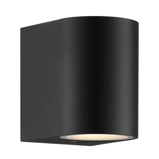 Nordlux Dion Single  fekete vízvédett kültéri fali lámpa (NOR-2518001003) GU10 1 izzós IP44