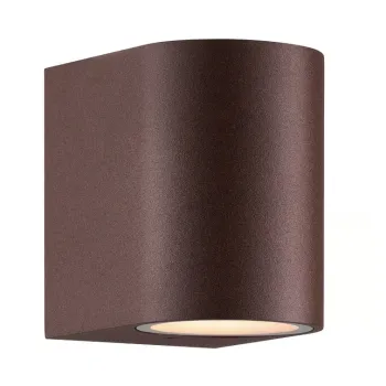 Nordlux Dion Single  rozsdabarna vízvédett kültéri fali lámpa (NOR-2518001009) GU10 1 izzós IP44