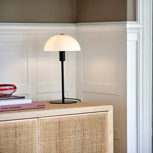 Nordlux Ellen fekete asztali lámpa (NOR-2112305003) E14 1 izzós IP20