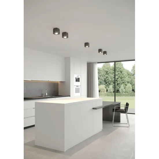 Nordlux Ethan fekete mennyezeti spotlámpa (NOR-2110400103) GU10 1 izzós IP20