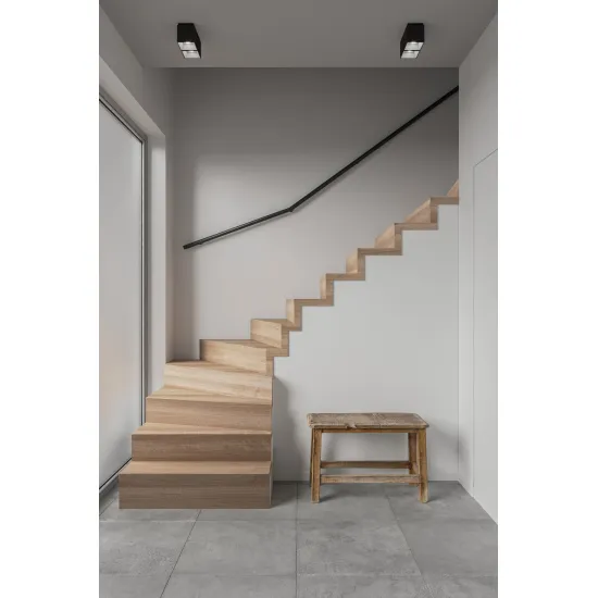 Nordlux Ethan fekete mennyezeti spotlámpa (NOR-2110410103) GU10 2 izzós IP20