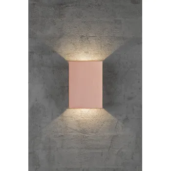 Nordlux Fold 15  barna LED vízvédett kültéri fali lámpa (NOR-2019051030) LED 1 izzós IP54