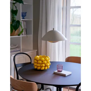 Nordlux Freya bézs-fehér függesztett lámpa (NOR-2213083009) E27 1 izzós IP20