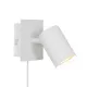 Nordlux Frida fehér fali lámpa (NOR-49801001) GU10 1 izzós IP20