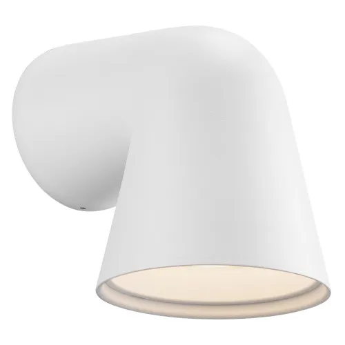 Nordlux Front Single  fehér vízvédett kültéri fali lámpa (NOR-46801001) GU10 1 izzós IP44