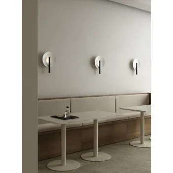 Nordlux Furiko fekete-fehér fali lámpa (NOR-2320241003) G9 1 izzós IP20