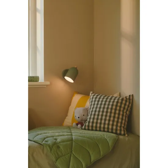 Nordlux Gaston zöld fali lámpa (NOR-2412671023) E27 1 izzós IP20