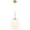 Nordlux Grant arany-fehér függesztett lámpa (NOR-2010563035) E27 1 izzós IP20